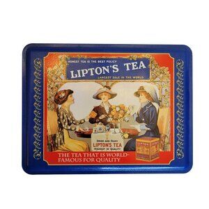 Vintage Lipton Limited Edition Tea Tin